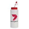 32 Oz. Sport Bottle w/ Straw Tip Lid